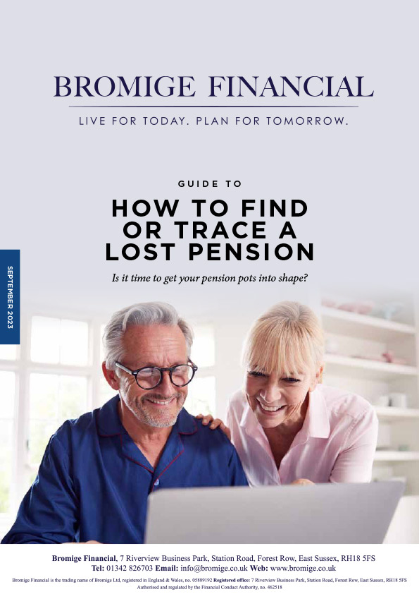 how to find a lost pension